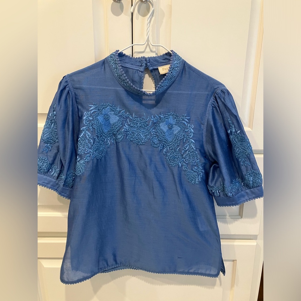 Payal Jain Anthropologie Blouse Size Small